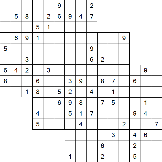 Tripledoku - Difficile