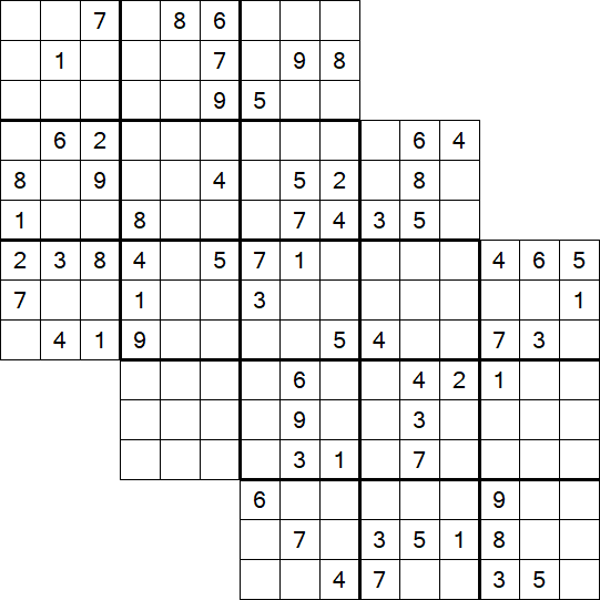 Tripledoku - Difficile