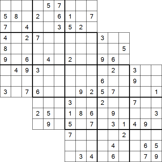 Tripledoku - Difficile