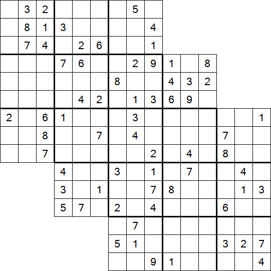 Tripledoku - Difficile