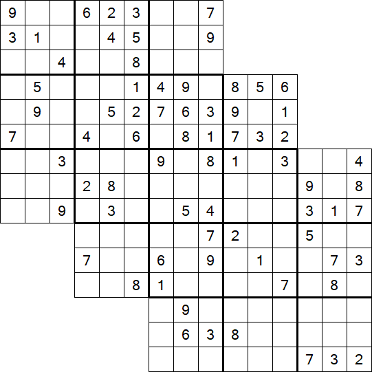 Tripledoku - Difficile