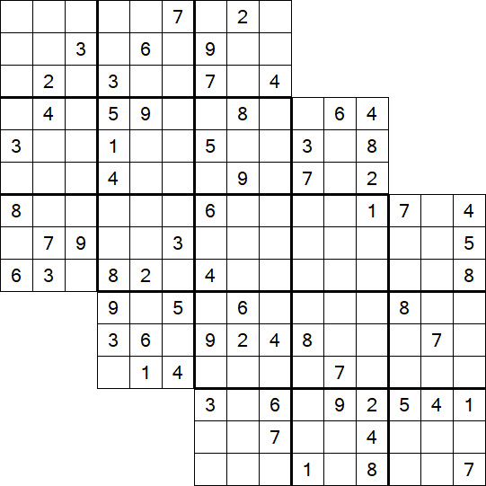 Tripledoku - Difficile