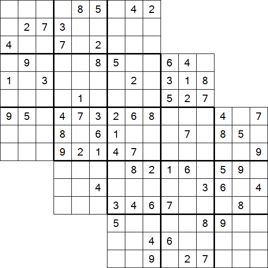 Tripledoku - Difficile