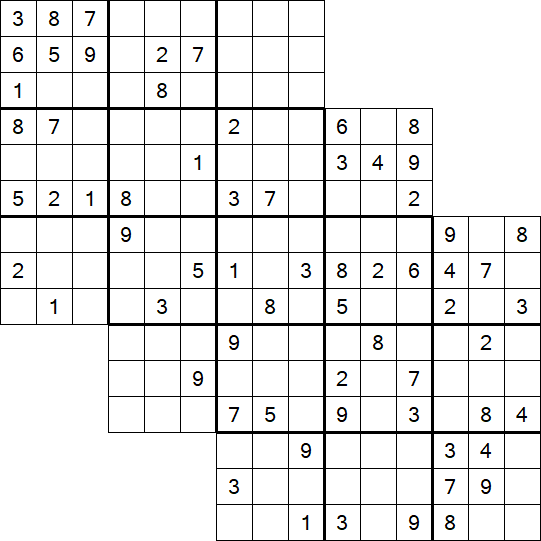 Tripledoku - Difficile