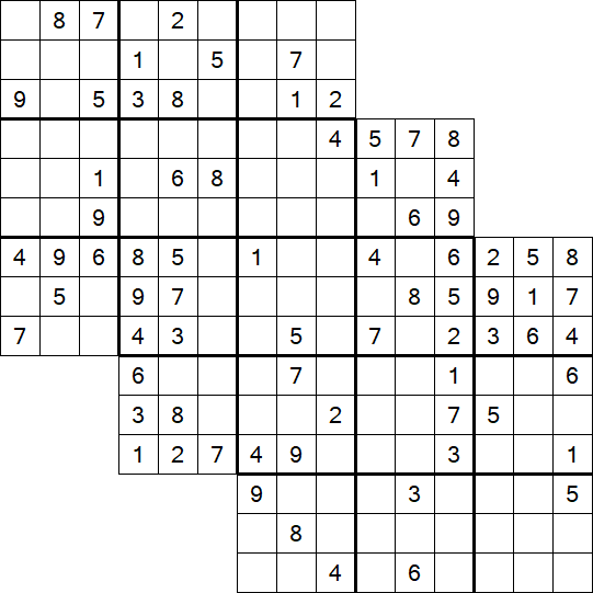 Tripledoku - Difficile