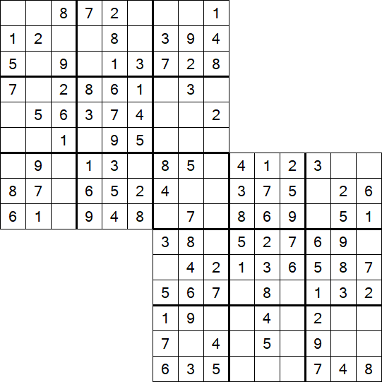 Twodoku - Easy
