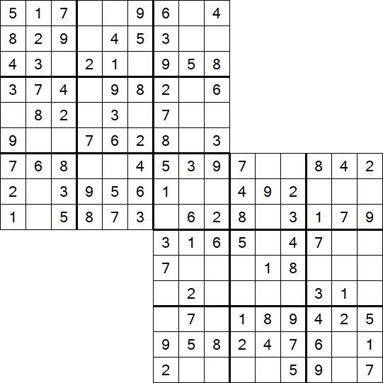 Twodoku - Easy