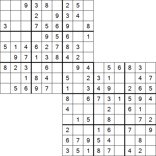Twodoku - Easy