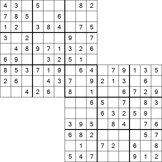 Twodoku - Easy