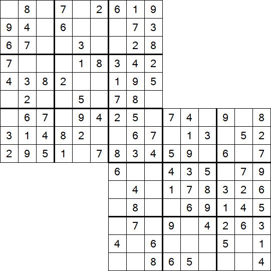 Twodoku - Easy