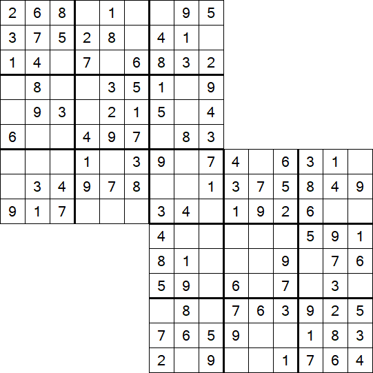 Twodoku - Easy