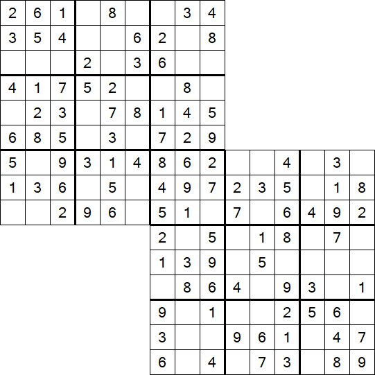 Twodoku - Easy