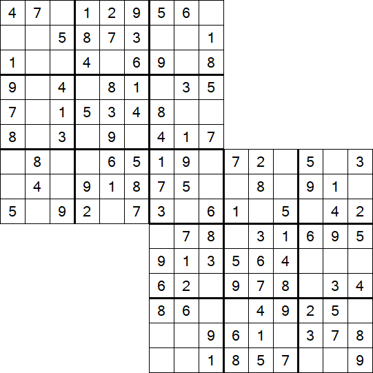 Twodoku - Easy