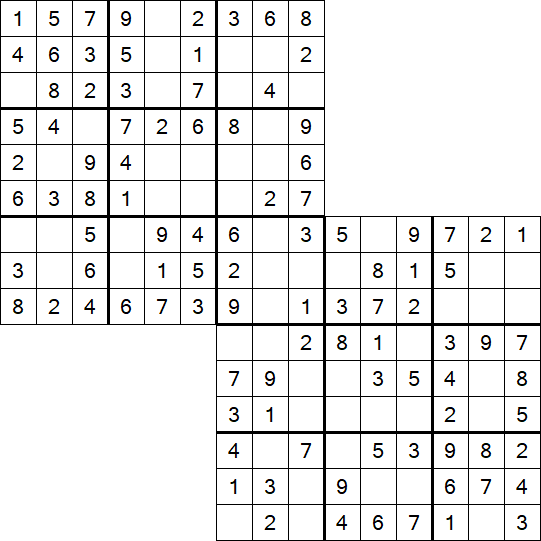 Twodoku - Easy