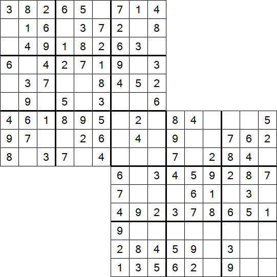 Twodoku - Easy