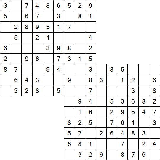 Twodoku - Easy