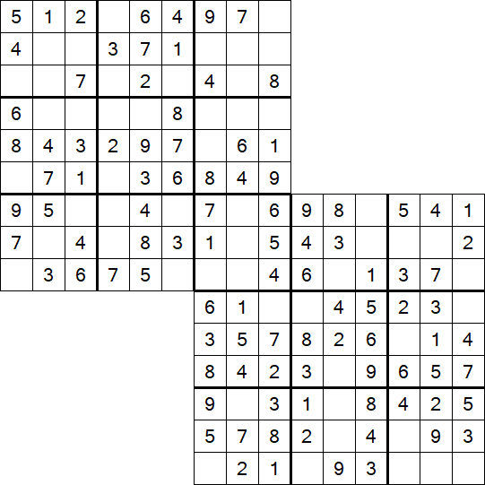 Twodoku - Easy
