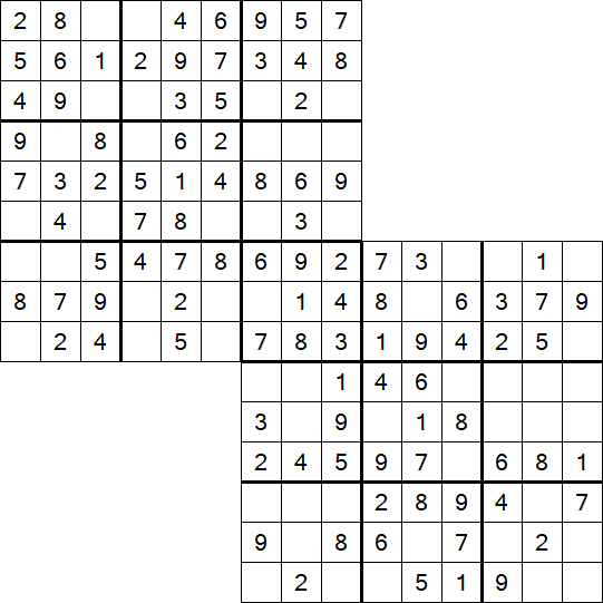 Twodoku - Easy