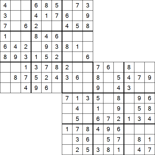 Twodoku - Easy