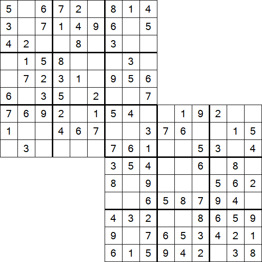 Twodoku - Easy