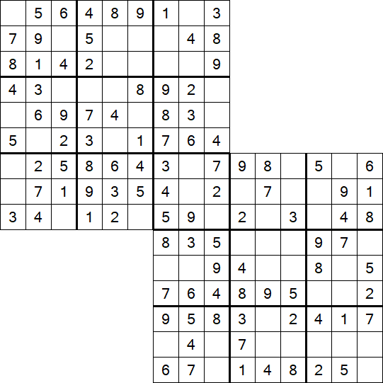 Twodoku - Easy