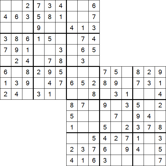 Twodoku - Easy
