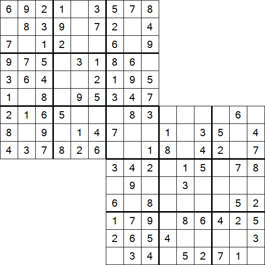 Twodoku - Easy