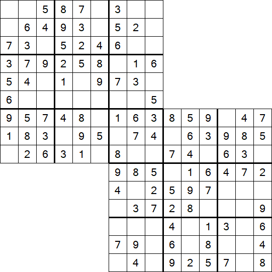 Twodoku - Easy