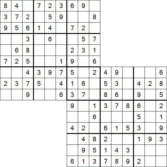 Twodoku - Easy