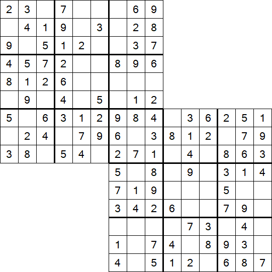 Twodoku - Easy