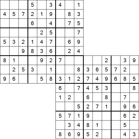 Twodoku - Easy