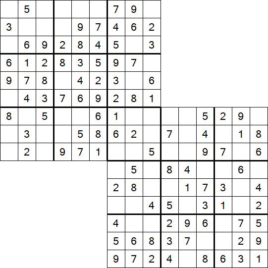 Twodoku - Easy