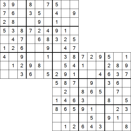 Twodoku - Easy