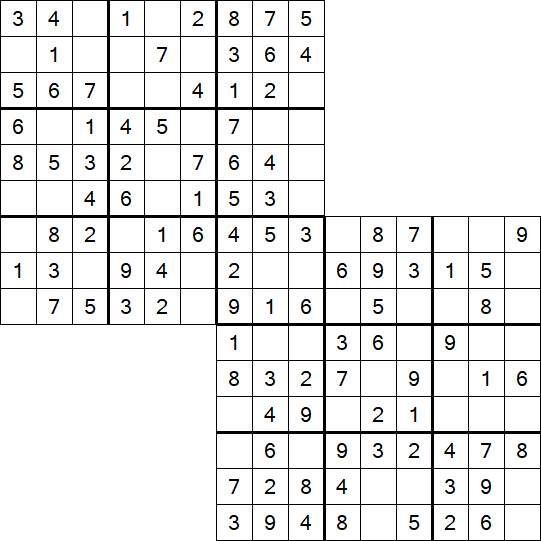 Twodoku - Easy