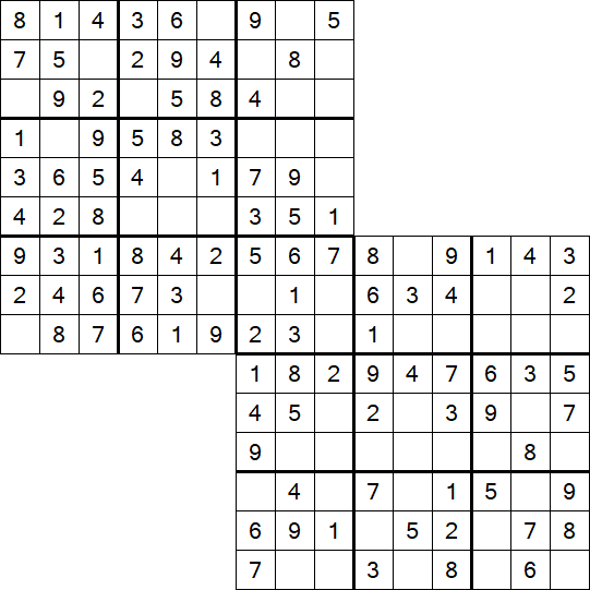 Twodoku - Easy