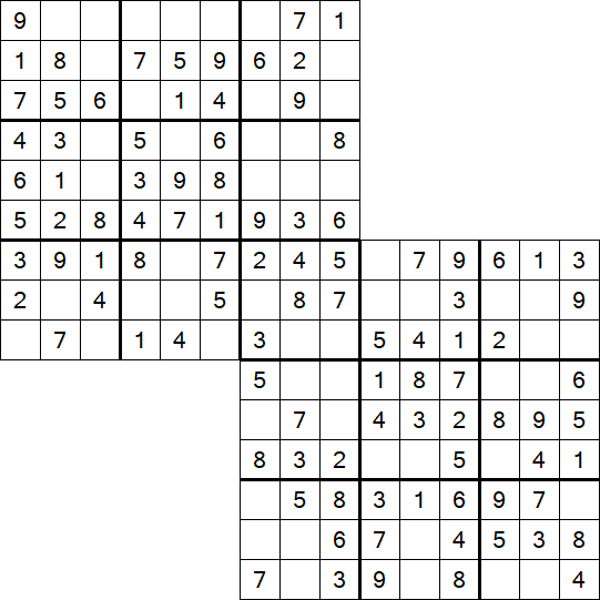 Twodoku - Easy