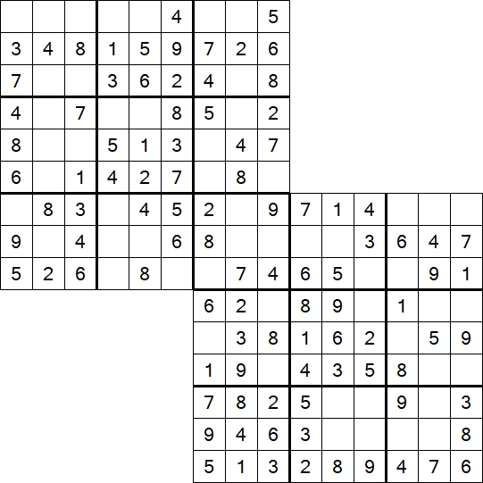 Twodoku - Easy