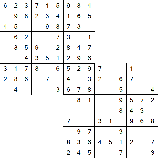 Twodoku - Easy
