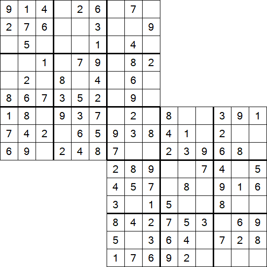 Twodoku - Easy