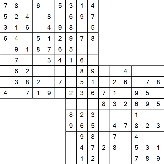 Twodoku - Easy