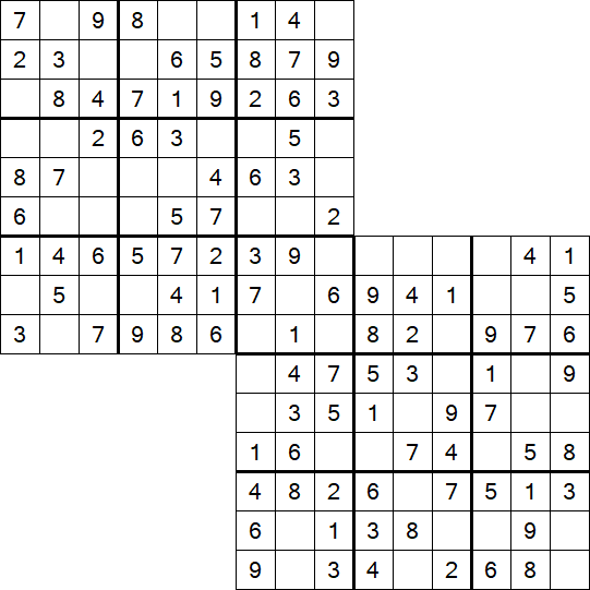 Twodoku - Easy