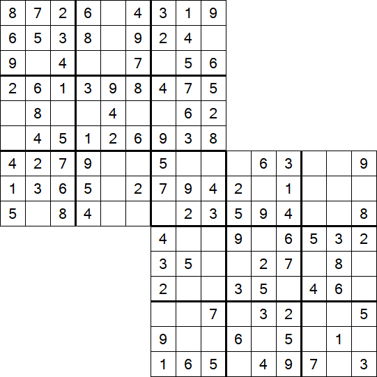 Twodoku - Easy
