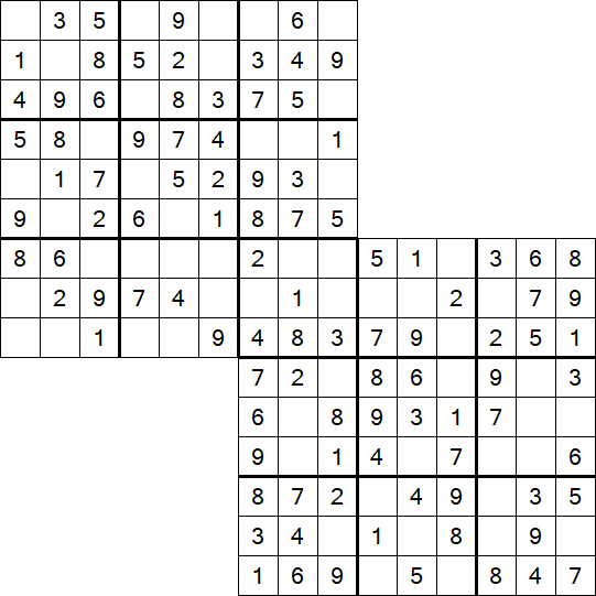Twodoku - Easy
