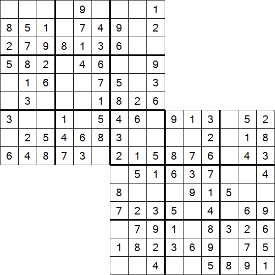 Twodoku - Easy