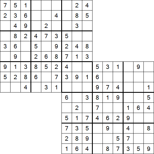 Twodoku - Easy
