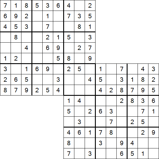 Twodoku - Easy