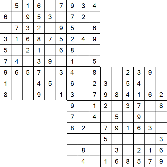Twodoku - Easy