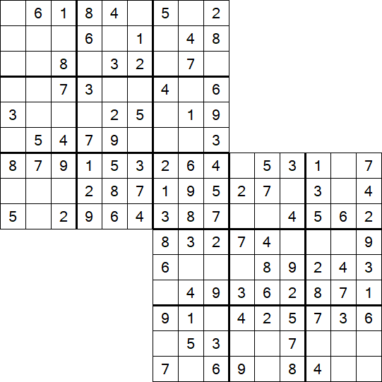 Twodoku - Easy