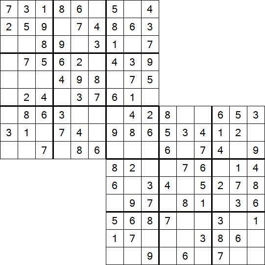 Twodoku - Easy