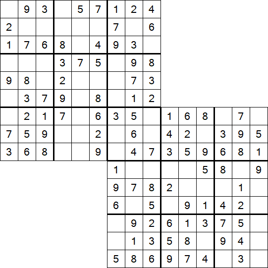 Twodoku - Easy